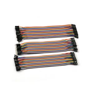 Breadboard Jumper Wire Pack - Male to Male - 10cm - 40pcs