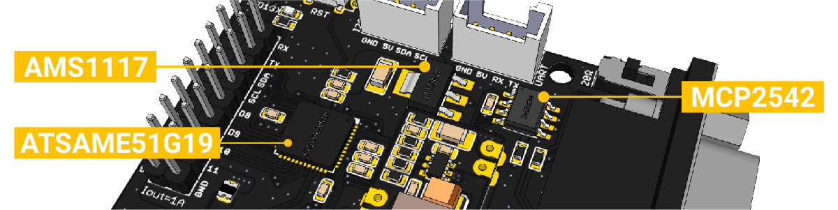 Arduino CAN Bus M4 chip