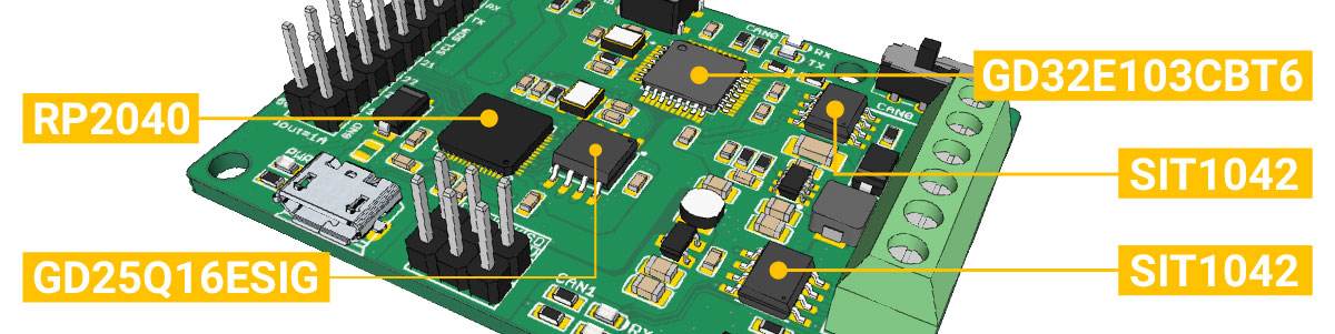 Arduino CAN Bus Dual chip